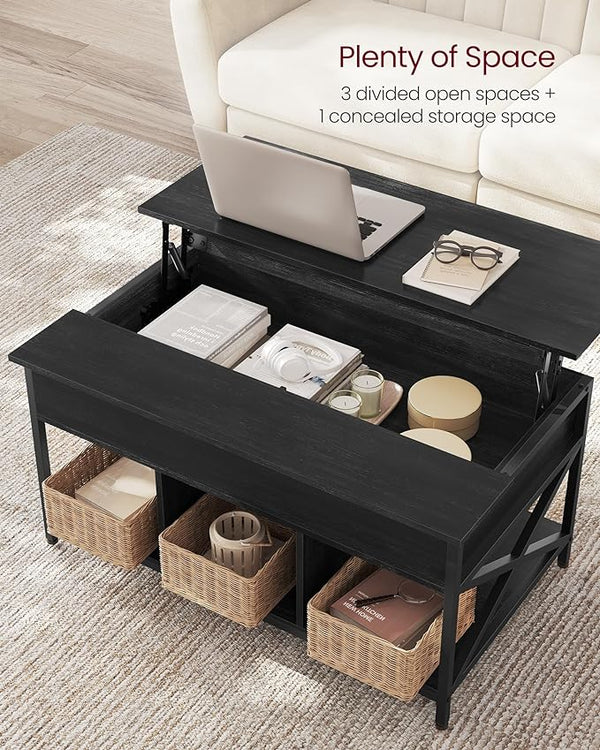 Lift-Top Coffee Table with Storage - Karrari