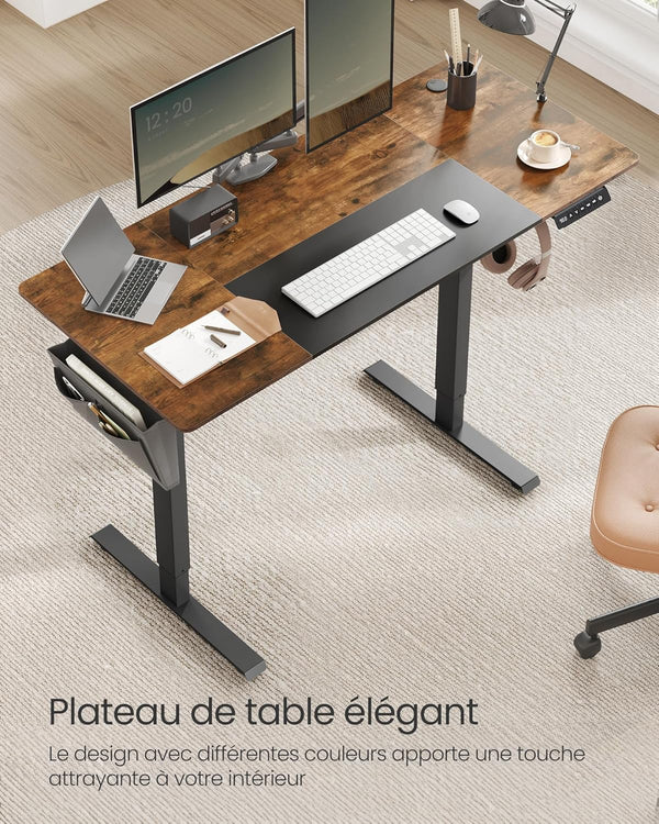 Electric Standing Desk – Adjustable Height with Memory Function