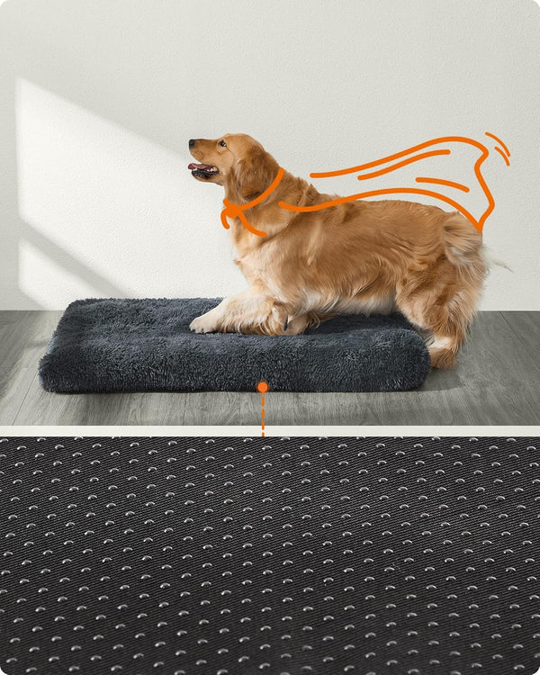 Feandrea Fluffy Dog Bed (Washable Cushion) - Karrari