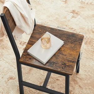 Industrial Dining Chairs (set of 2) - Karrari