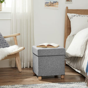 Folding Bean Bag Storage Stool - Karrari