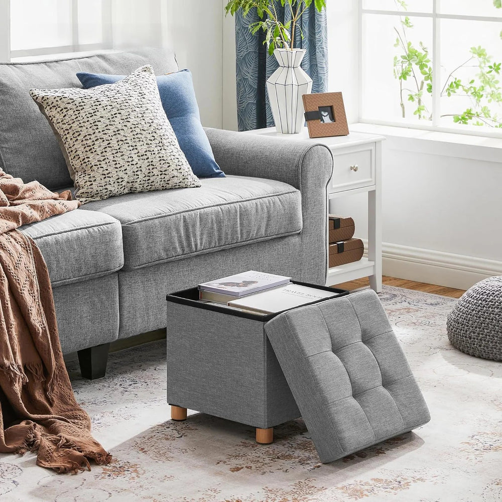 Folding Bean Bag Storage Stool - Karrari