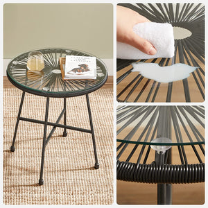 Outdoor Furniture Set – Table & 2 Chairs - Karrari