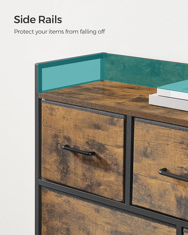Bedroom Cabinet with 7 Fabric Drawers - Karrari