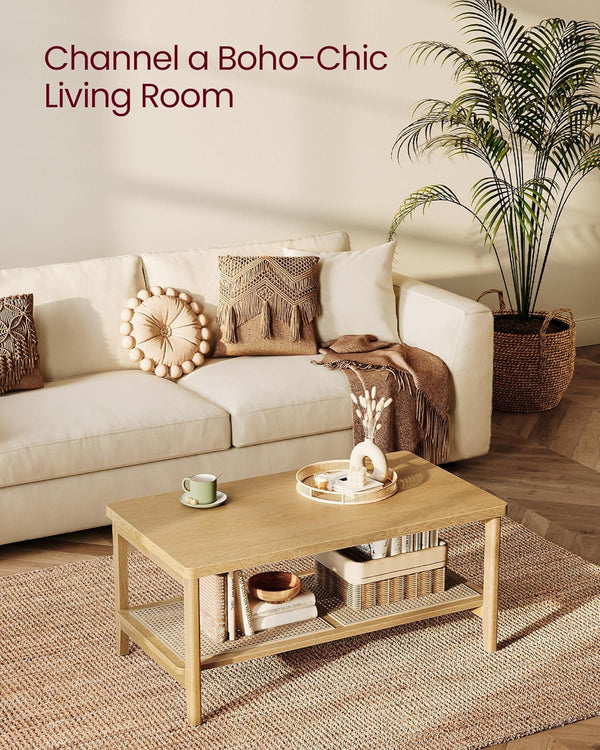 2-Tier Boho Coffee Table - Karrari