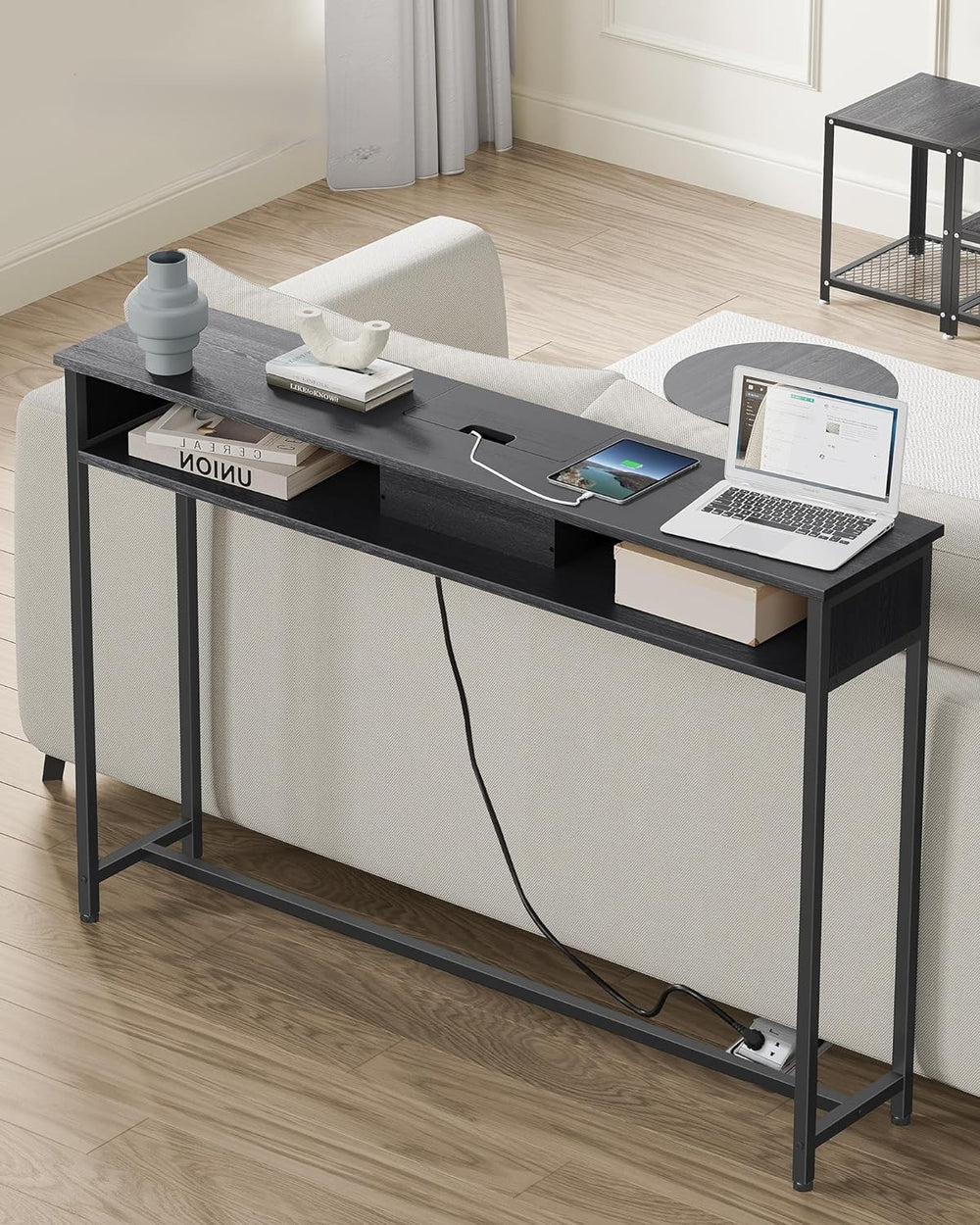 Console Table - Sockets & Compartments - Karrari