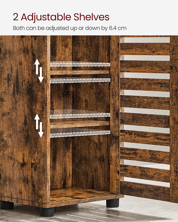 Tall Storage Cabinet with Shelves - Karrari
