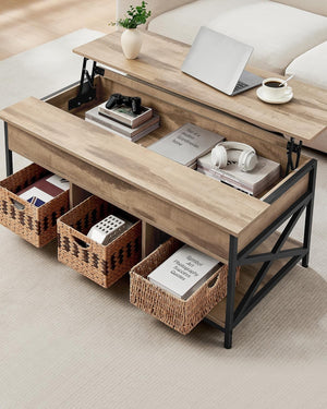 Lift-Top Storage Coffee Table - Karrari