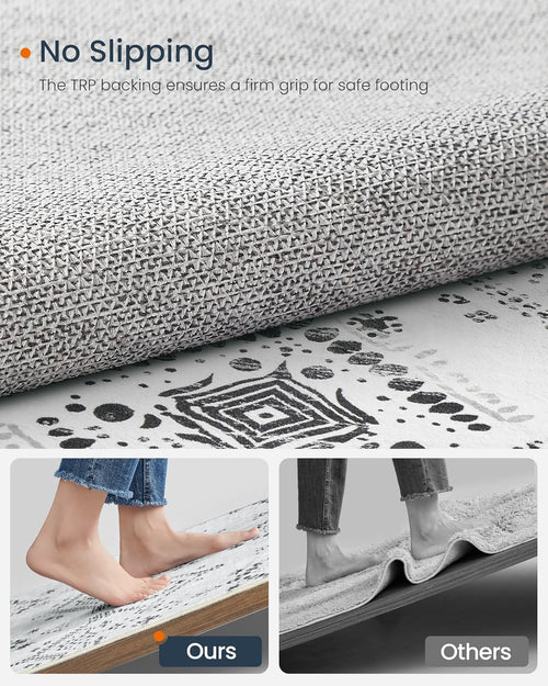 Boho Area Rug – Non-Slip (214x153cm) - Karrari