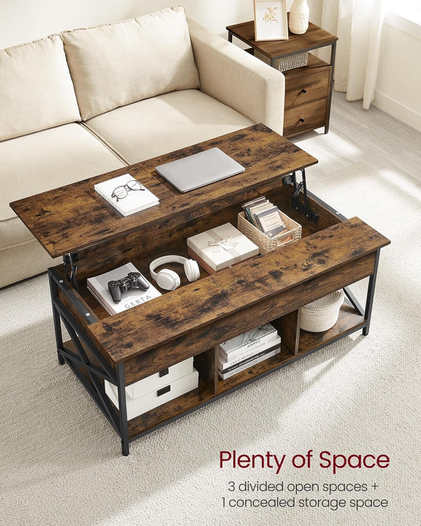 Lift-Top Coffee Table with Storage - Karrari