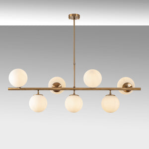 Modern Gold 7-Light Globe Chandelier - Karrari