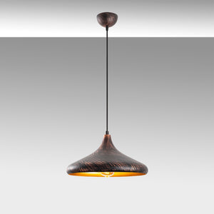 Modern Rustic Pendant Light - Adjustable Height - Karrari