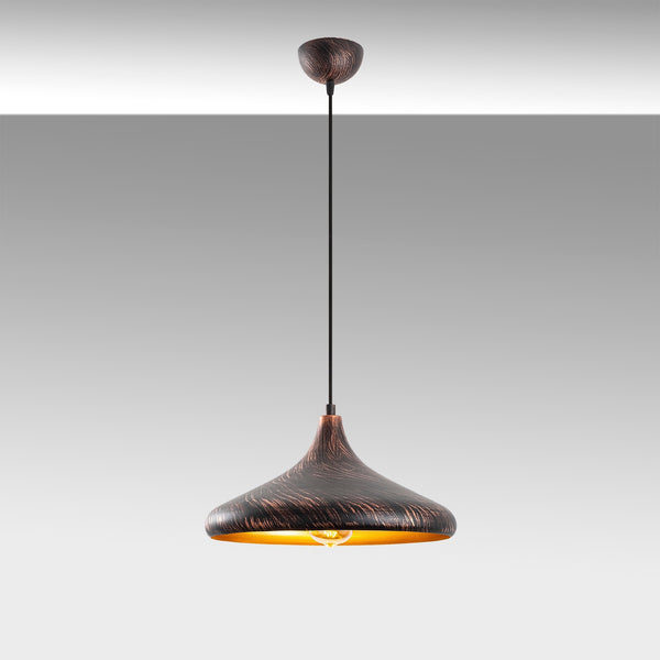 Modern Rustic Pendant Light - Adjustable Height - Karrari