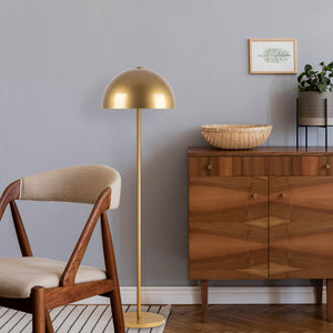 Metal Dome Floor Lamp – Sleek & Timeless Design - Karrari