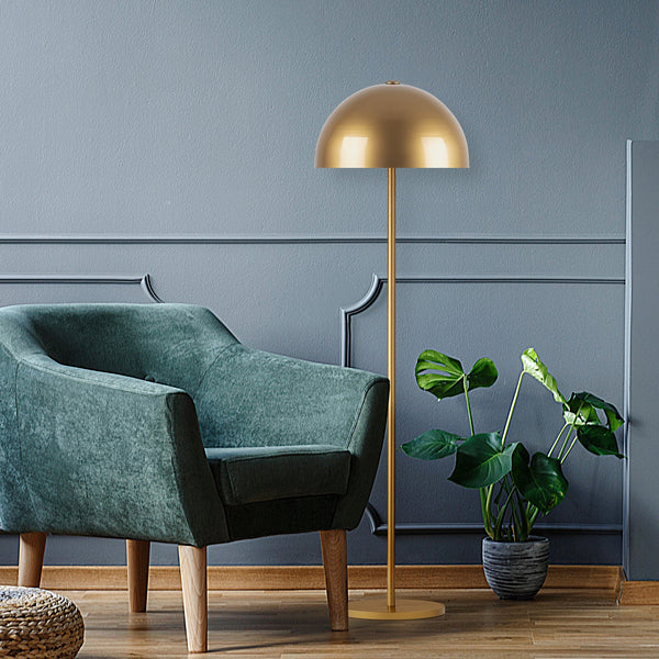 Metal Dome Floor Lamp – Sleek & Timeless Design - Karrari