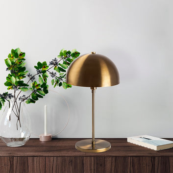 Modern Metal Dome Table Lamp – Sleek & Timeless Elegance