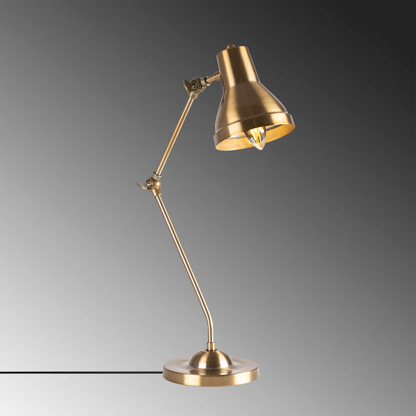 Rotating Arm Brass Desk Lamp - Karrari