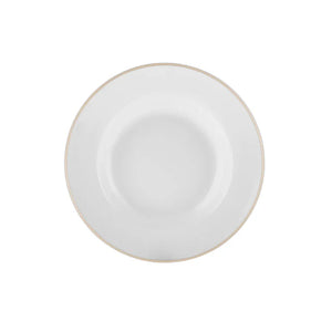 Karaca Rebeca Porcelain Dinner Set – 24 Piece, Gold - Karrari
