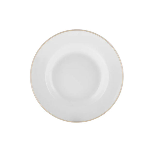 Karaca Rebeca Porcelain Dinner Set – 24 Piece, Gold - Karrari