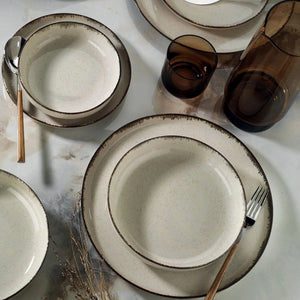 Dinner set Cinnamon - 18 pcs - Porcelain