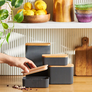 Massimo 4-Piece Modern Airtight Container Set - Karrari