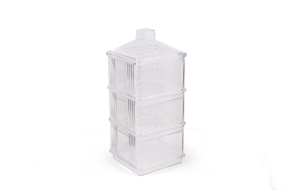 6-Piece 3-Tier Food Storage and Serving Set - Karrari