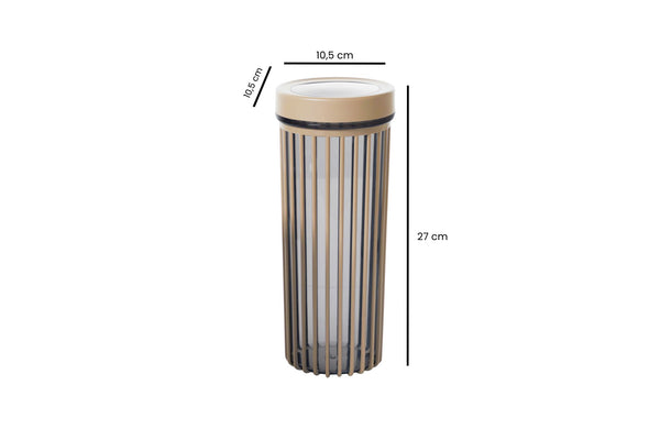 6-Piece Beige Airtight Storage Container Set - Karrari