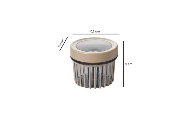 6-Piece Beige Airtight Storage Container Set - Karrari