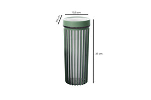 6-Piece Airtight Green Storage Jar Set - Karrari