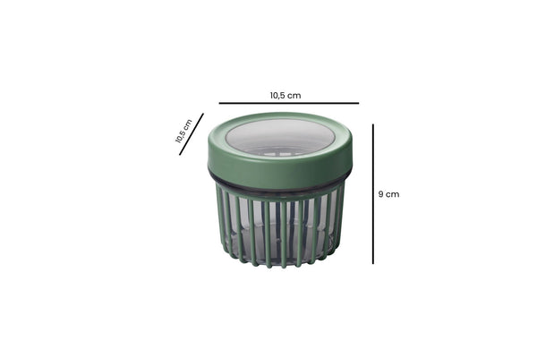 6-Piece Airtight Green Storage Jar Set - Karrari
