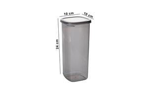 15-Piece Airtight Kitchen Storage Set - Smoke Grey - Karrari