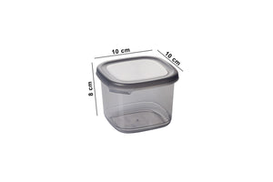 15-Piece Airtight Kitchen Storage Set - Smoke Grey - Karrari