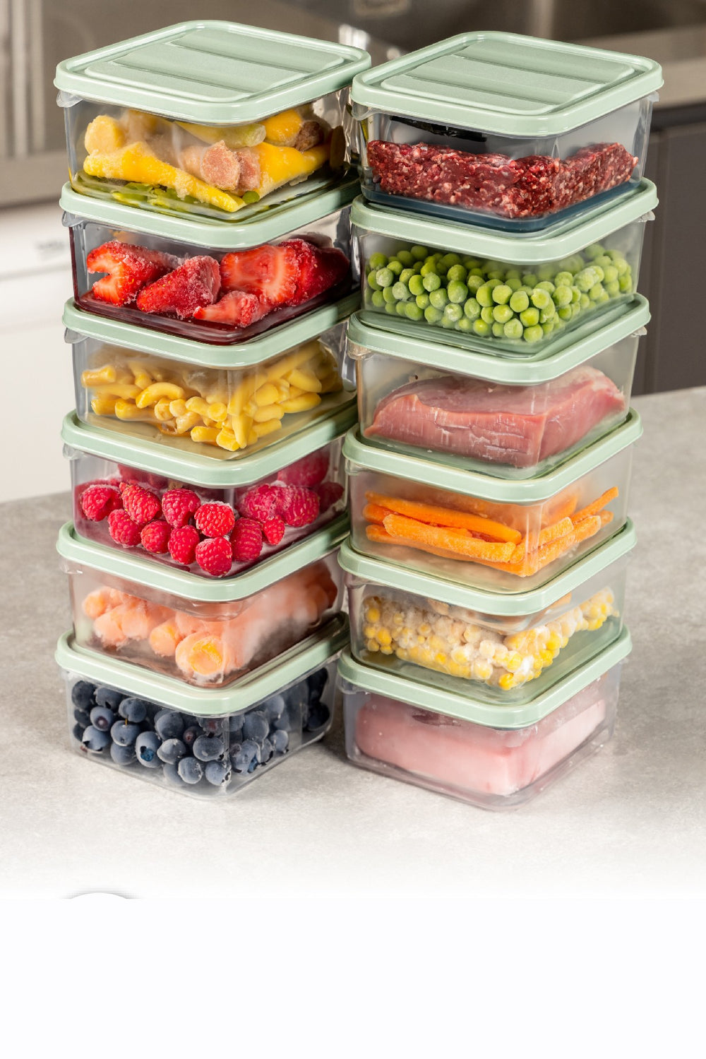 12-Piece Airtight Freezer-Safe Storage Container Set - Karrari