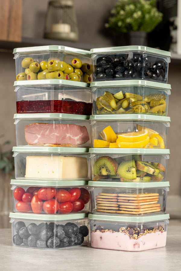 12-Piece Airtight Freezer-Safe Storage Container Set - Karrari