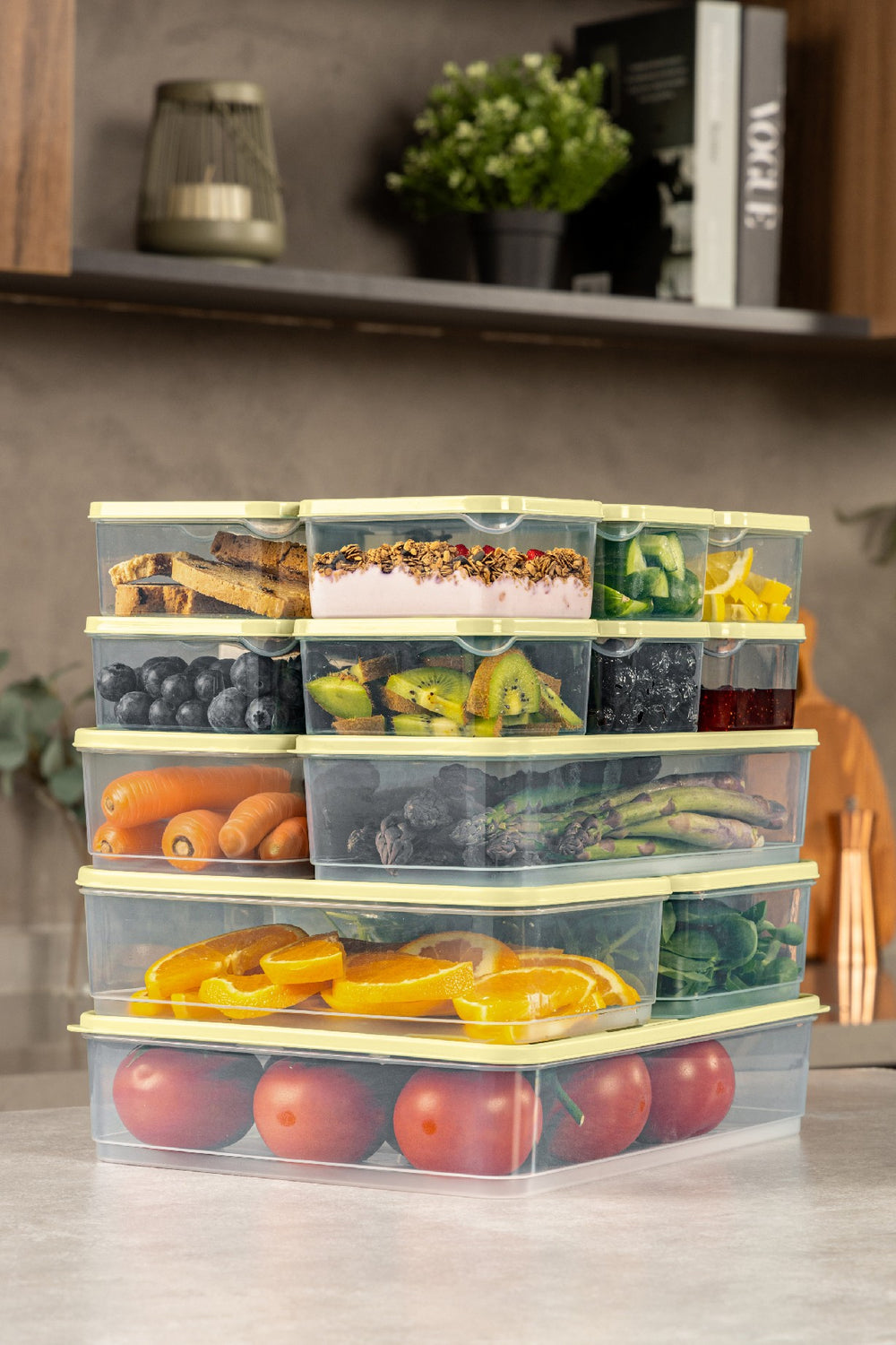 17-Piece Airtight Kitchen Organizer Set - Karrari