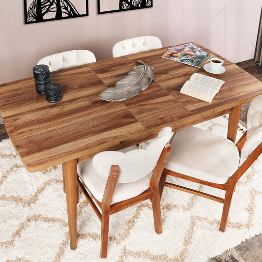 Extendable Dining Table, Walnut