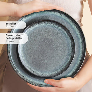 Karaca Fein 24-Piece Reactive Dinner Set - Karrari