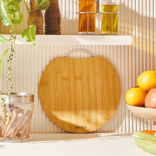 Karaca Owen Round Cutting Board – Large - Karrari