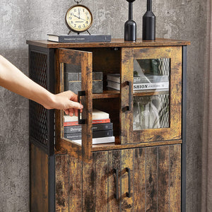 Multipurpose Sideboard with Adjustable Shelf - Karrari