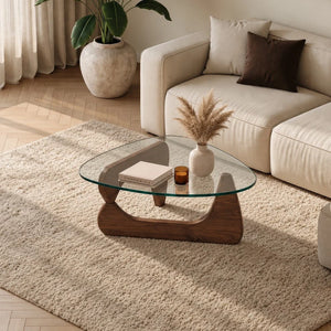 Asymmetrical Modern Coffee Table