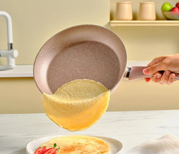 Karaca Biogranit Rose Gold with Induction Pan Set – 2 Piece - Karrari