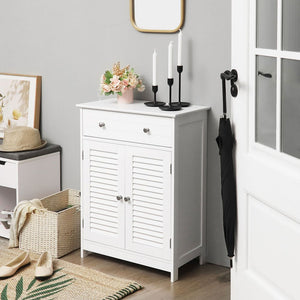 Scandinavian Cabinet - Drawer & Slat Doors - Karrari