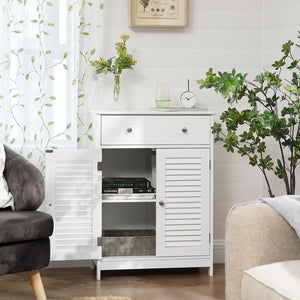 Scandinavian Cabinet - Drawer & Slat Doors - Karrari