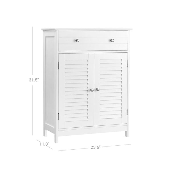 Scandinavian Cabinet - Drawer & Slat Doors - Karrari