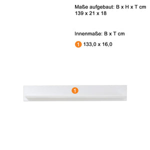 Brandson Baxter Wall Shelf - Karrari