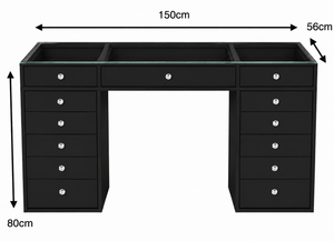 Luxury White Vanity Table – Mirror Sold Separately