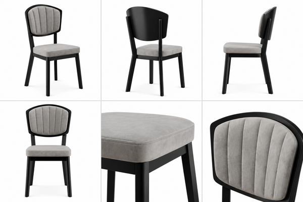 NAPE Dining Chairs - Grey (Set of 2)