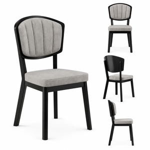 NAPE Dining Chairs - Grey (Set of 2)