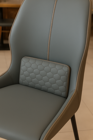 Teal Upholstered Dining Chairs (Set of 2)