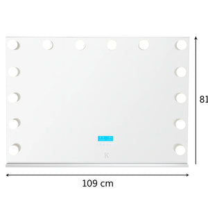 Hollywood Mirror, Lights & Bluetooth Speakers - Karrari